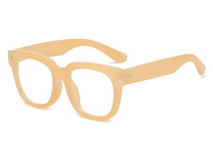 Mary Oversized Bluelight bloqueador luz azul de computadora -Nude- Con aumento