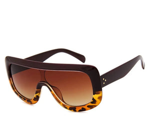 Aviador - lentes de sol UV Negro animal print