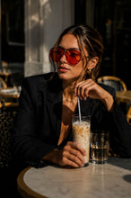 Cargar imagen en el visor de la galería, Rubí - lentes de sol UV400 Aviador rojo
