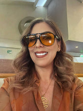 Cargar imagen en el visor de la galería, Millan Panorámico - lentes de sol UV azul negro

