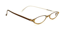 Cargar imagen en el visor de la galería, The Marvelous Swarovski Chicos- Lentes lectura Café
