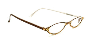The Marvelous Swarovski Chicos- Lentes lectura Café