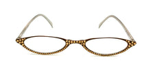 Cargar imagen en el visor de la galería, The Marvelous Swarovski Chicos- Lentes lectura Café

