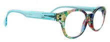 Cargar imagen en el visor de la galería, Versailles Premium lentes lectura azul floral
