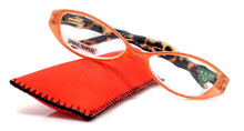 Cargar imagen en el visor de la galería, Lucky Premium- Lentes lectura ojo de gato naranja
