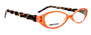 Lucky Premium- Lentes lectura ojo de gato naranja