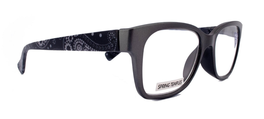 The Contemporary unisex -Lentes lectura cuadrados negro