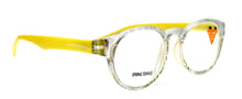 Cargar imagen en el visor de la galería, Grace premium- Lentes lectura redondo amarillo metálico
