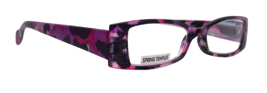 Layla Premium- Lentes lectura cuadrados rosa camo