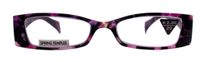 Layla Premium- Lentes lectura cuadrados rosa camo