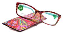 Cargar imagen en el visor de la galería, Frida Premium- Lentes lectura cuadrado fiusha
