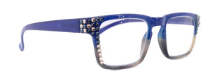 Piper SWAROVSKI- Lentes lectura Cuadrado Azul 028