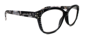 Savannah SWAROVSKI cuadrado gris negro