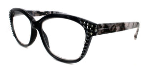 Savannah SWAROVSKI cuadrado gris negro