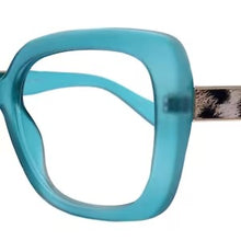 Cargar imagen en el visor de la galería, Oversize Premium - Lentes lectura Verde cuadrado B30
