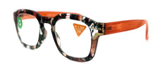 Cargar imagen en el visor de la galería, Sasha Premium - Lente de lectura Negro Naranja
