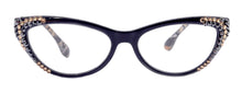 Cargar imagen en el visor de la galería, Lynx SWAROVSKI Cat - Lente lectura Café negro
