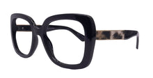 Cargar imagen en el visor de la galería, Oversize Premium - Lentes lectura Negro Leopardo B35
